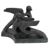 Juan Cruz Reyes, Palomas, Escultura en bronce 2 / 9