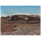 Olga Costa, Paisaje con barda