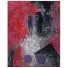 Byron Galvez, Untitled, Óleo sobre tela