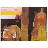 Waldemar Sjölander, Untitled, 1953, Gouache sobre papel