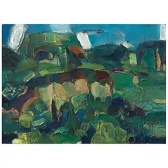 Benito Messeguer, Tepozteco, 1971, Óleo sobre tela