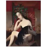 Froylan Ojeda, Unicapricornio, 1977, Acrílico sobre tela sobre masonite