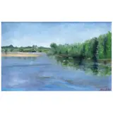 Pedro Diego Alvarado, El Río Loira visto en San Die, Francia