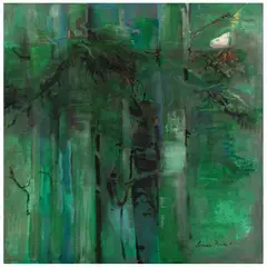 Untitled by Carmen Parra, Óleo sobre tela, offered Aug 2021
