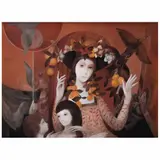 Froylan Ojeda, Untitled, Óleo sobre tela sobre masonite