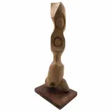 Waldemar Sjölander, Untitled, 1969, Escultura en madera en base de madera
