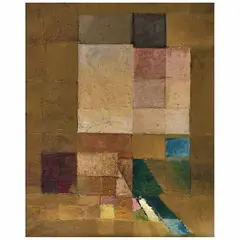 Fernando García Ponce, Composición geométrica, 1957, Óleo sobre tela