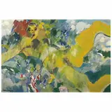 Gabriel Ramirez, Desnudo amarillo, Óleo sobre tela