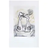 Untitled by Enrique Carbajal Sebastian, Grabado al azúcar P / I, offered Aug 2021