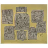 Autorretratos en Londres by Jose Luis Cuevas, Serigrafía 79 / 100, offered Aug 2021