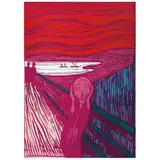 IIIA.58 (c): The scream (After Munch) by Andy Warhol, Serigrafía del tiraje de 1500, offered Aug 2021