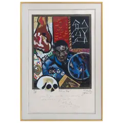 Alberto Gironella, Octavio Paz, Serigrafía P / T