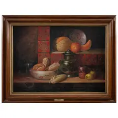 Bodegón tamales by Daniel Orozco, Óleo sobre tela, offered Sep 2026