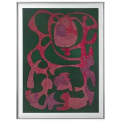 Pedro Coronel, Poética lunar, Serigrafía 330 / 500, edición póstuma