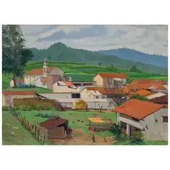 Mario Almela, Untitled, Óleo sobre tela