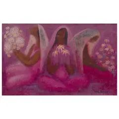 Irene Becerril, Sinfonía, Óleo sobre tela