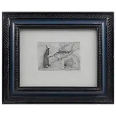 Leonora Carrington, Untitled, Grabado a la punta seca 9 / 60
