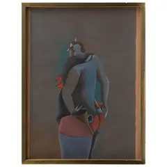 Luis Zárate, Untitled, Mixta sobre papel