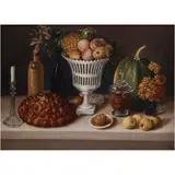 Agustín Arrieta, BODEGÓN, Óleo sobre tela