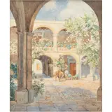 Paul Fischer, VISTA DE HACIENDA