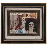 Alberto Gironella, Carmen, Serigrafía intervenida 126 / 150
