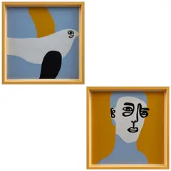 Pajarito cantor by Luis César Rocca, Serigrafías 16 / 20, díptico, offered Sep 2026