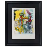 Salvador Dalí, Les Mystères de l'Alchimiste / Chemist, de la serie The Professions, 1979 / 80, Litografía H. C. 50 / 65
