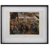 Salvador Dalí, La Batalla de Tetuán (Homenaje a Mariano Fortuny), Litografía AP 6 / 75