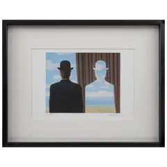 René Magritte, Décalcomanie, Litografía 2 / 300, edición póstuma