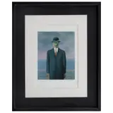 René Magritte, Le fils de l'homme, Litografía 169 / 300, edición póstuma