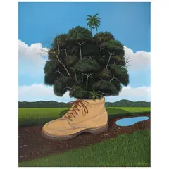 Se hace camino al andar by René Martín, 2001, Acrílico sobre tela, sold Aug 2026
