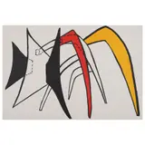 Alexander Calder, Stabiles, para la revista Derrière Le Miroir, 1963, Litografía sin número de tiraje