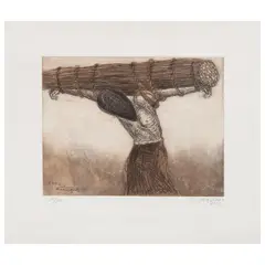 Raúl Anguiano, Untitled, 2003, Grabado al aguafuerte y aguatinta 46 / 100