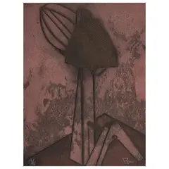 Manuel Felguérez, Untitled, Litografía e intaglio 14 / 85, en carpeta
