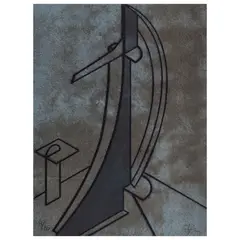 Manuel Felguérez, Untitled, Litografía e intaglio 8 / 85, en carpeta