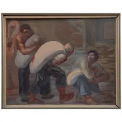 Luis Filcer, Untitled, Óleo sobre tela