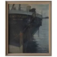 Luis Filcer, Untitled, Óleo sobre cartoncillo