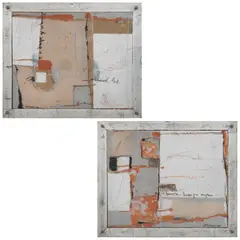 Untitled by Beatriz Simón, Mixta sobre tela, díptico, offered Aug 2026