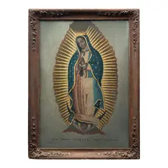 Virgen de Guadalupe, MÉXICO, PRINCIPIOS DEL SIGLO XX, Óleo sobre tela