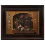 Firmado Dacont, Untitled, Óleo sobre tela