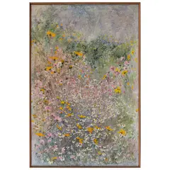 Kathleen Clement, Reflexiones de Primavera, Acrílico sobre tela