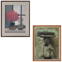 Antonio González Orozco, A) Niño en la ventana, Serigrafía 58 / 200