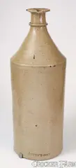 E. H. Merrill, Outstanding Giant Stoneware CARTERS INKS Bottle, Store Display Marked E. H. MERRILL / AKRON, OH, fourth quarter 19th century, Stoneware