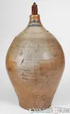 P. Cross, P. CROSS / HARTFORD Stoneware Jug w/ Cobalt Decoration, circa 1806-1808, Stoneware