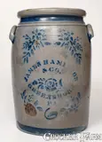 James Hamilton & Co., 6 Gal. JAMES HAMILTON & CO. / GREENSBORO, PA Stoneware Jar, circa 1875, Stoneware