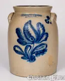 Harrington & Burger, 2 Gal. HARRINGTON & BURGER / ROCHESTER Stoneware Jar