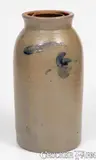G.R.F. Weimer & Bro, Very Rare G.R.F. WEIMER & BRO / SNYDERTOWN, PA Stoneware Canning Jar, circa 1868-1872, Stoneware