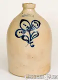 J. & E. Norton, One-Gallon J. & E. NORTON / BENNINGTON, VT Stoneware Jug, circa 1855, Stoneware