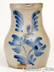 T.G. Daub, One-and-a-Half-Gallon T.G. DAUB / EASTON, PA Stoneware Pitcher, late 19th century, Stoneware
