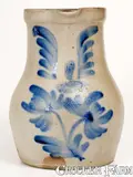 T.G. Daub, One-and-a-Half-Gallon T.G. DAUB / EASTON, PA Stoneware Pitcher, late 19th century, Stoneware